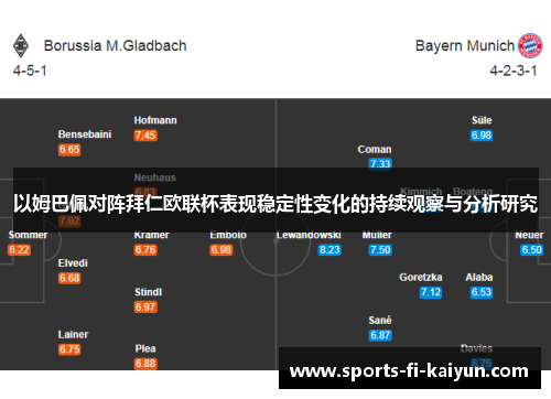 以姆巴佩对阵拜仁欧联杯表现稳定性变化的持续观察与分析研究 以姆巴佩对阵拜仁欧联杯表现稳定性变化的持续观察与分析研究