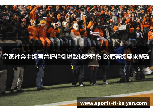 皇家社会主场看台护栏倒塌致球迷轻伤 欧冠赛场要求整改 皇家社会主场看台护栏倒塌致球迷轻伤 欧冠赛场要求整改